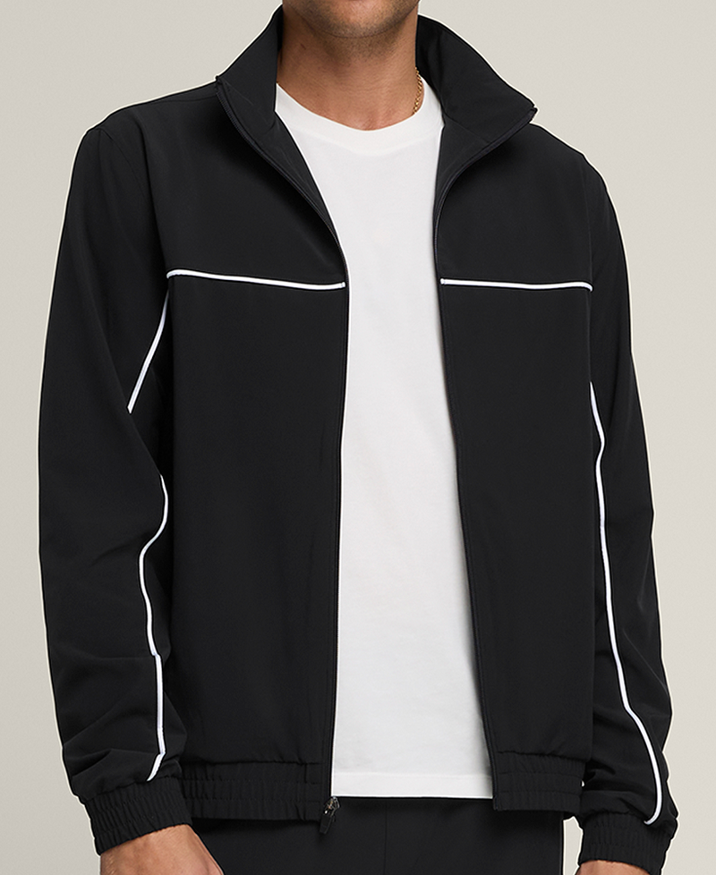 Wilson Men's Team Grand Slam Woven Jacket - Black