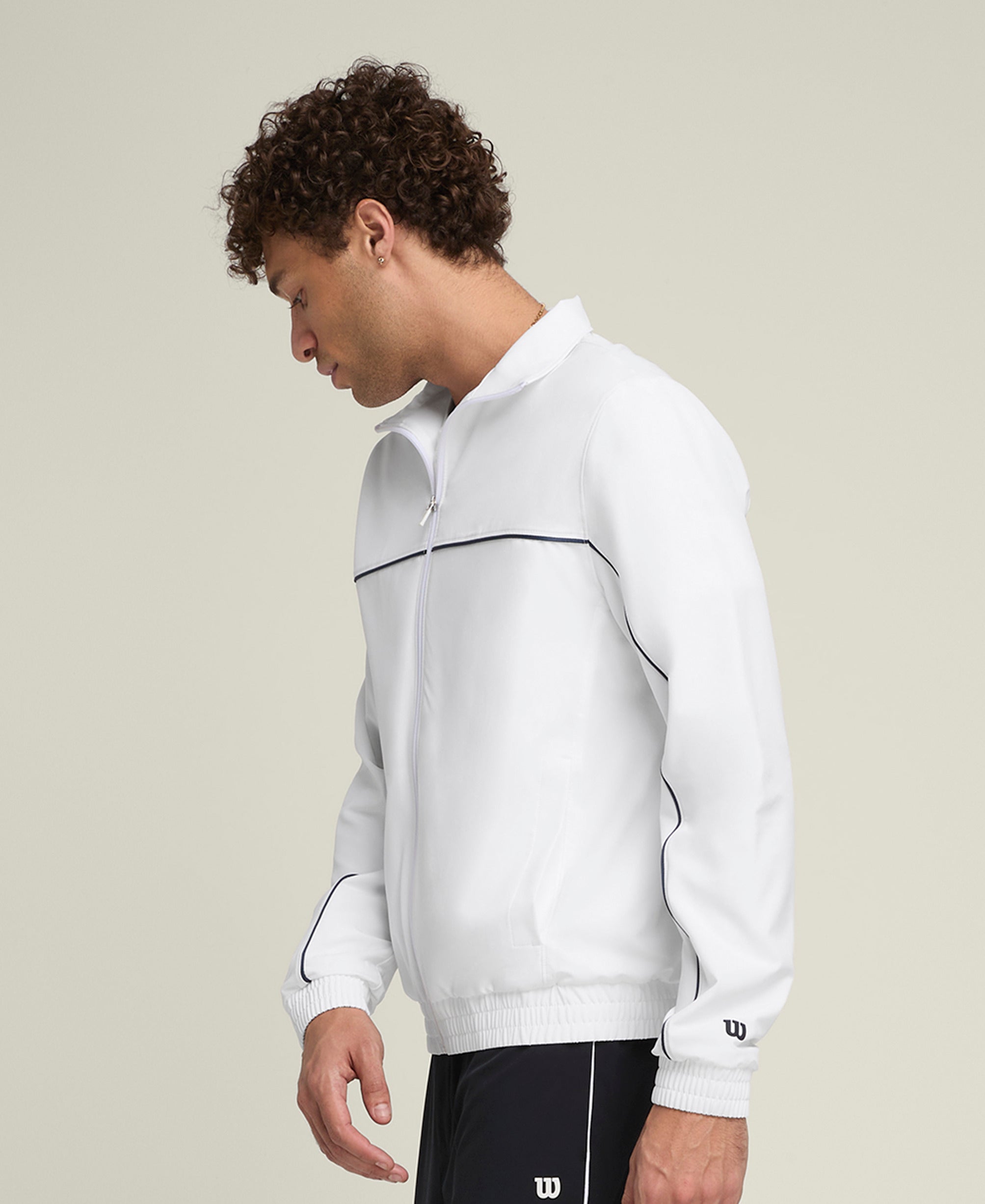 Wilson hooded colorblock windbreaker sale