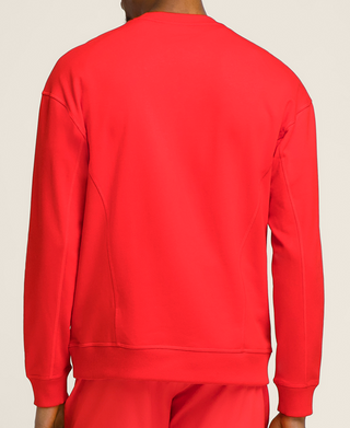 Wilson Mens Team Crewneck Sweatshirt - Infrared