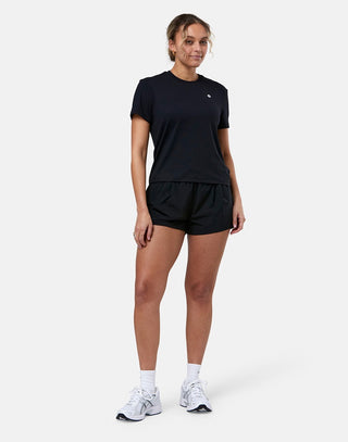 Gym + Coffee Women's Coffee Tee - Black