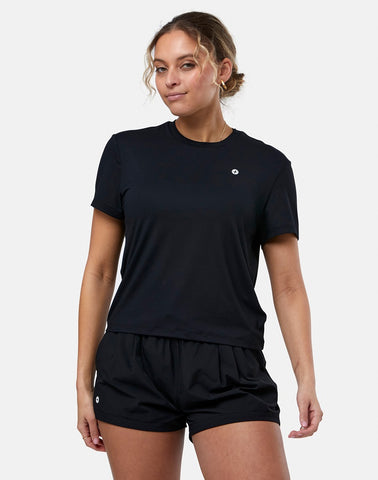 Gym + Coffee Women's Coffee Tee - Black