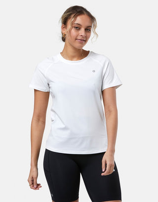 Gym + Coffee Women's Relentless Tee - White