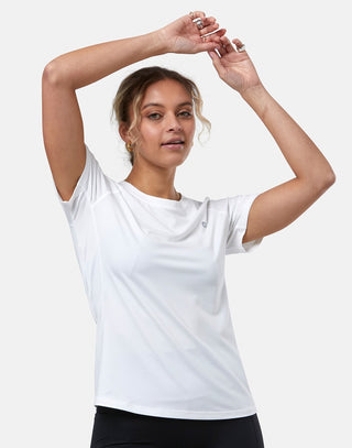 Gym + Coffee Women's Relentless Tee - White