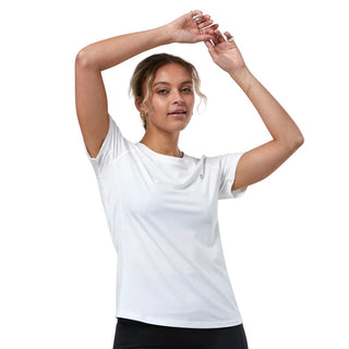 Gym + Coffee Women's Relentless Tee - White