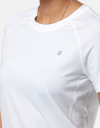 Gym + Coffee Women's Relentless Tee - White