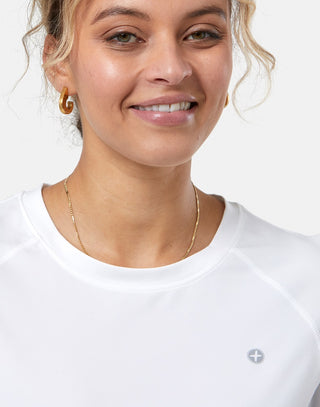 Gym + Coffee Women's Relentless Tee - White