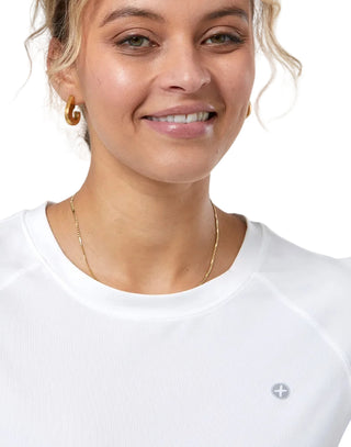 Gym + Coffee Women's Relentless Tee - White
