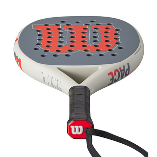 Wilson Pace V1 Padel Racket - Red - 2024