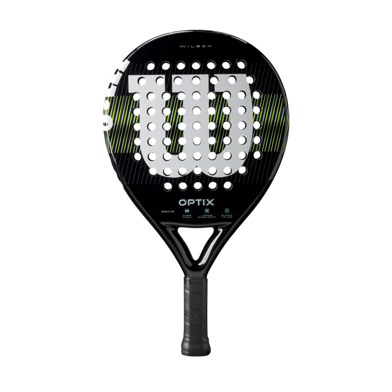 Wilson Optix V1 Padel Racket - Black