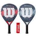 Wilson Optix Power 2 Player Padel Racket Set - Includes 2 Rackets & 3 Balls
