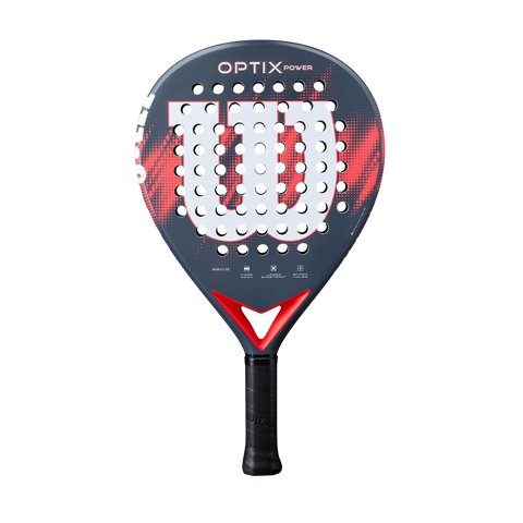 Wilson Optix V2 Power Padel Racket - Red - 2026