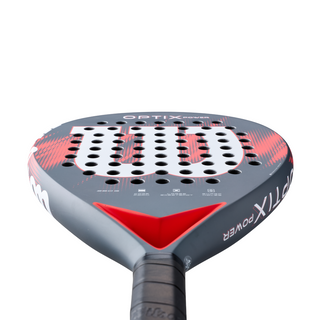 Wilson Optix V2 Power Padel Racket - Red - 2026