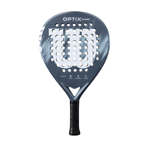 Wilson Optix V2 Power Padel Racket - Grey - 2026