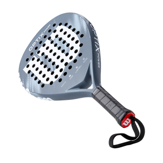 Wilson Optix V2 Power Padel Racket - Grey - 2026