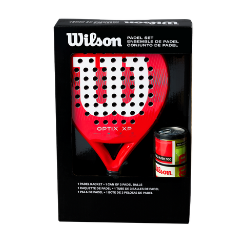 Wilson Optix XP Padel Racket Set  Including Balls - 2026