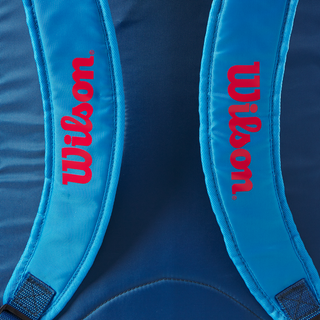 Wilson Junior Tennis Backpack -  Blue/Red
