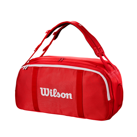Wilson Super Tour Tennis Duffle Bag - Red - 2025