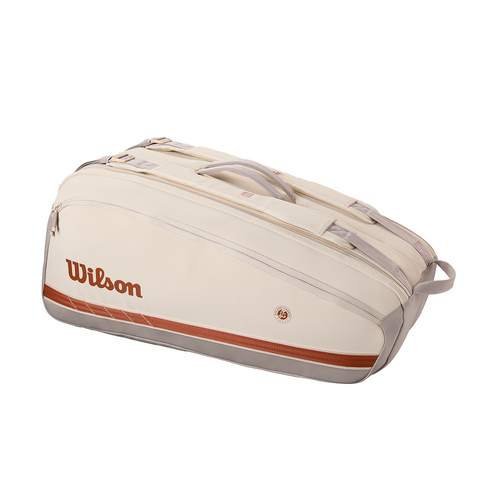 Wilson Roland Garros Super Tour 9 Tennis Racket Bag - 2025