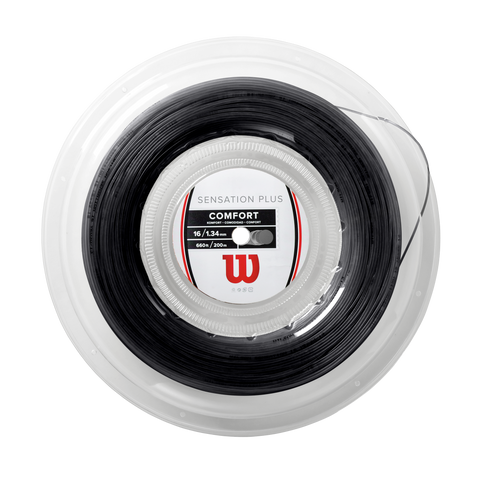 Wilson Sensation Plus Comfort String Reel - Black