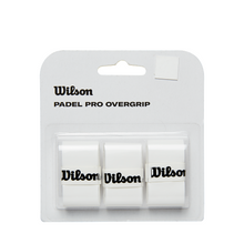 Wilson Padel Pro Overgrip, 3 pack in White