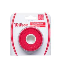 Wilson Absorbx Tennis Overgrip - 3 pack - Absorbent
