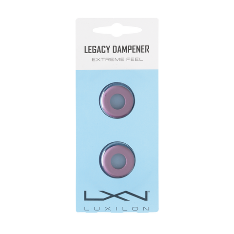 Luxilon Legacy Tennis Dampener - Purple - Pack of 2