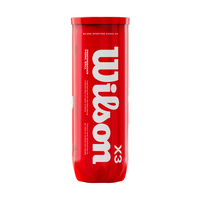 Wilson X3 Performance Padel Balls - 3 Ball Tube