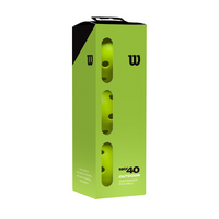 Wilson MAX 40 Outdoor Pickleball Balls - 3 Pack