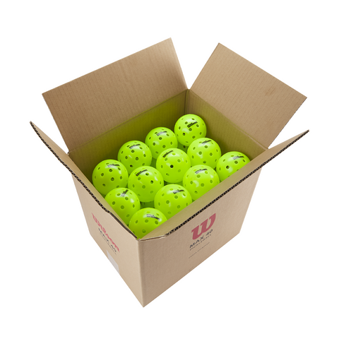 Wilson MAX 40 Outdoor Pickleball Balls - 48 Pack