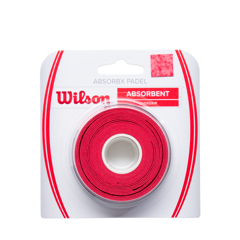 Wilson Absorbx Tennis Overgrip - 3 pack - Absorbent