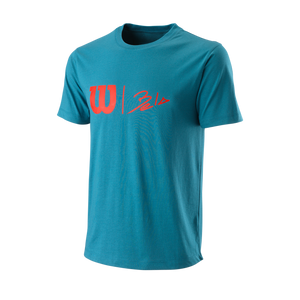 Wilson Bela Hype Tech T-Shirt - Blue Coral