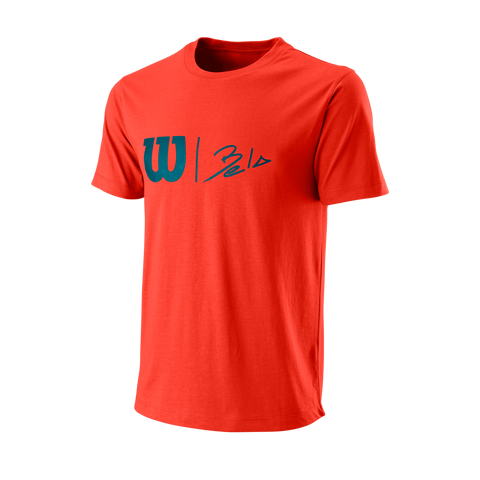 Wilson Bela Hype Tech T-Shirt - Fiesta Orange