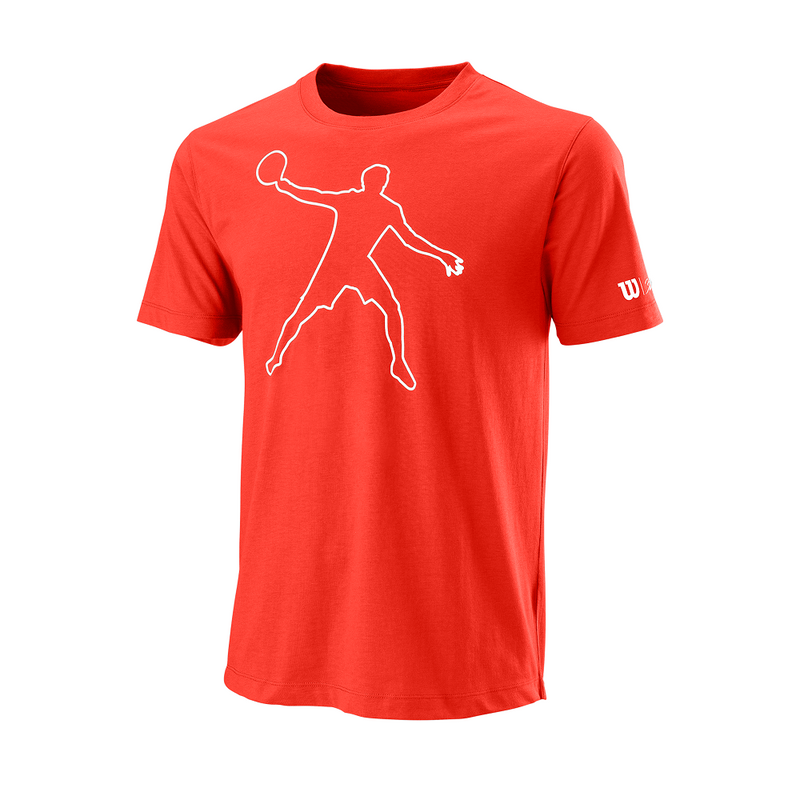Wilson Bela Tech T-Shirt II - Fiesta Orange