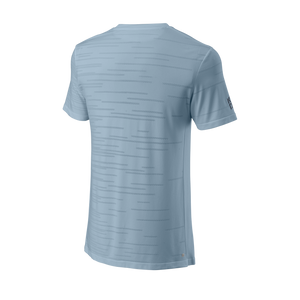 Wilson Kaos Rapide SMLS Crew T-Shirt - Blue Fog