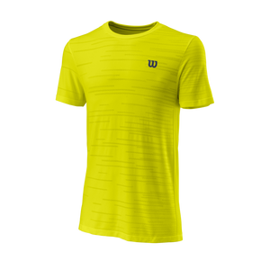 Wilson Kaos Rapide SMLS Crew T-Shirt - Sulphur Yellow