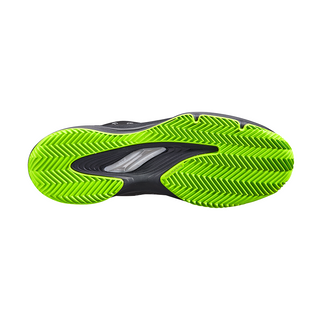 Wilson Hurakn Men's Padel Tennis Sports Shoe Trainer - Black / Neon Green