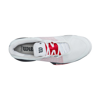 Wilson KAOS Swift Tennis Shoe - White/Red/Ebony