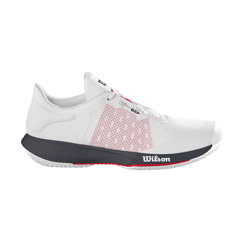 Wilson KAOS Swift Tennis Shoe - White/Red/Ebony