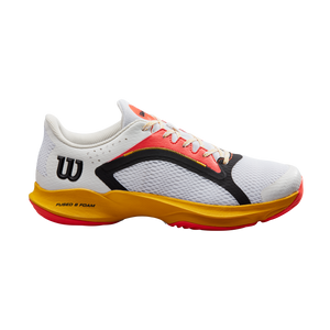 Wilson Hurakn 2.0 Men's Padel Shoe - White/Old Gold/Fiery Coral