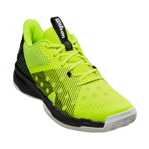 Wilson Hurakn Team Padel Tennis Sports Shoe Trainer Men - Safety Yellow/Black