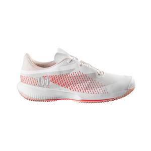 Wilson Kaos Swift 1.5 Womens Tennis Shoe - White/White/Tropical Peach