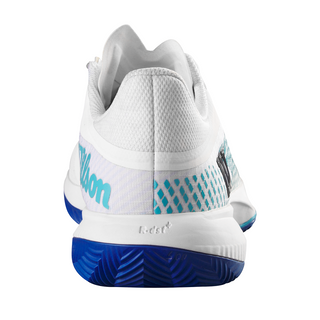 Wilson Kaos Swift 1.5 Tennis Shoe - White/Blue Atoll/Lapis Blue
