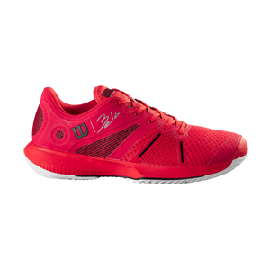 Wilson Bela Pro Padel Shoe - Poppy Red/White/Black