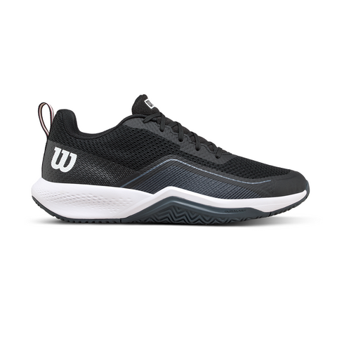 Wilson Rush Pro Lite Tennis Shoe - Black/Ebony/White