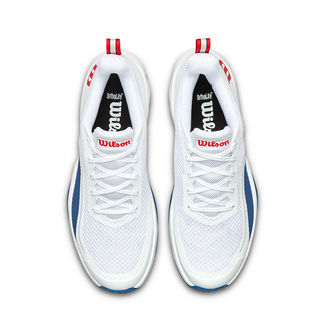Wilson Rush Pro Lite Tennis Shoe - White/Deja Vu Blue