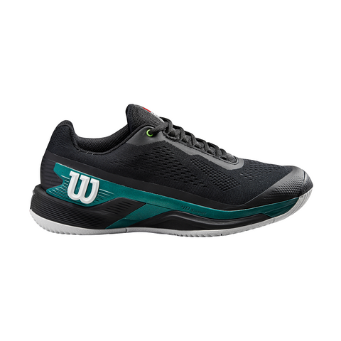 Wilson Rush Pro 4.0 Blade V9 Tennis Shoe - Black/Teal