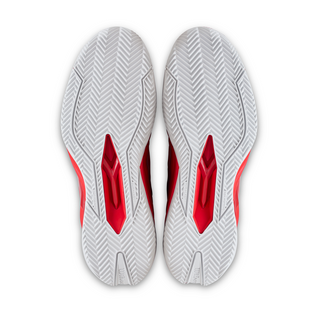 Wilson Rush Pro 4.5 Clay Men's Tennis Shoe - Infrared/White