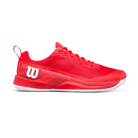 Wilson Rush Pro 4.5 Clay Men's Tennis Shoe - Infrared/White