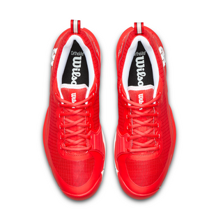 Wilson Rush Pro 4.5 Clay Men's Tennis Shoe - Infrared/White