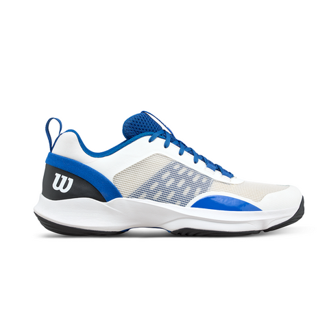 Wilson Hurakn Pro V2 Men's Padel Shoes - White/Deja Vu Blue
